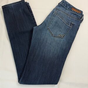 Express Blue Straight Leg Jeans